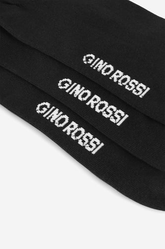 Moške nogavice Gino Rossi CEO_AS_GR_3MB_001S-AW26 (3-PACK) Črna