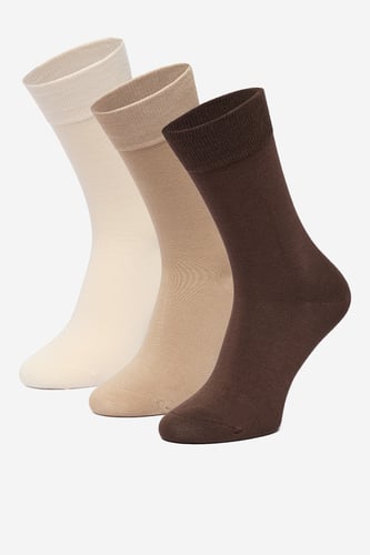 Чорапи Gino Rossi CEO_AS_GR_01_W_AW26 (3-PACK). Бежов