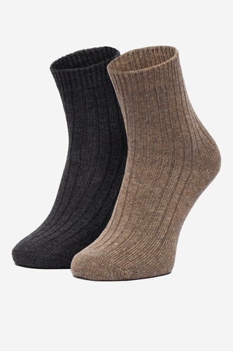 Ponožky NINE WEST CEO_LA_NW_12744_Z_AW26 (2-PACK) Hnědá