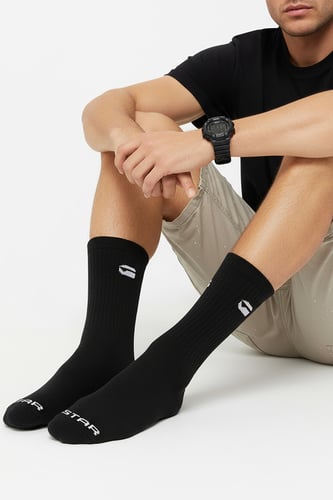 Nogavice G-STAR CEO_AS_G-STAR_313_W_AW26 (3-PACK) Črna