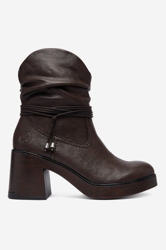 Kotníková obuv Rieker CEO-58091-25 Hnědá