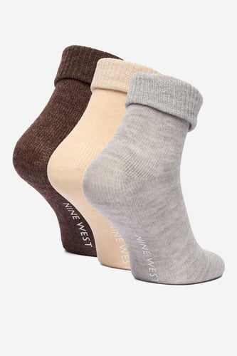 Nogavice NINE WEST CEO_KR_NW_101_W_AW26_(3-PACK) Pisano