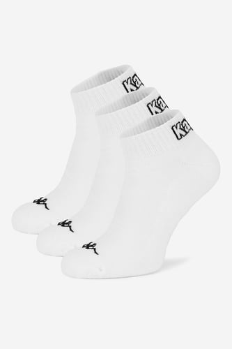 Ponožky Kappa CEO_KR_GOAL_AW26 (3-PACK) Bílá