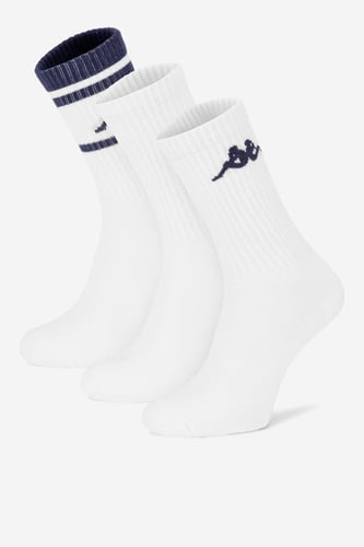 Ponožky Kappa CEO_KR_ANKLE_AW26 (3-PACK) Biela