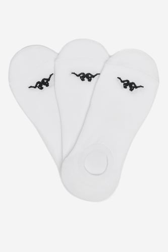 Nogavice Kappa CEO_KR_STAN_AW26 (3-PACK) Bela