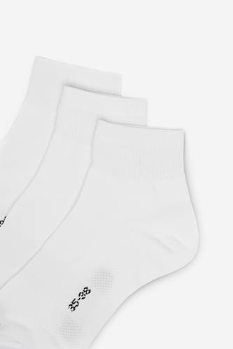 Nogavice Kappa CEO_KR_FRESH_AW26 (3-PACK) Bela