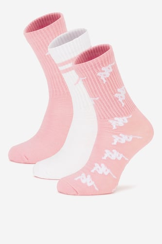 Ponožky Kappa CEO_KR_SUPERT_AW26 (3-PACK) Světle růžová