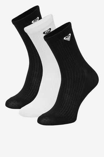 Ponožky ROXY CEO_AS_ROXY_15_Z_AW26 (3-PACK) Černá