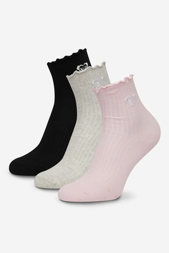 Nogavice ROXY CEO_AS_ROXY_01Z_AW26 (3-PACK) Pisano