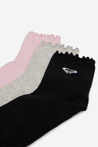 Nogavice ROXY CEO_AS_ROXY_01Z_AW26 (3-PACK) Pisano