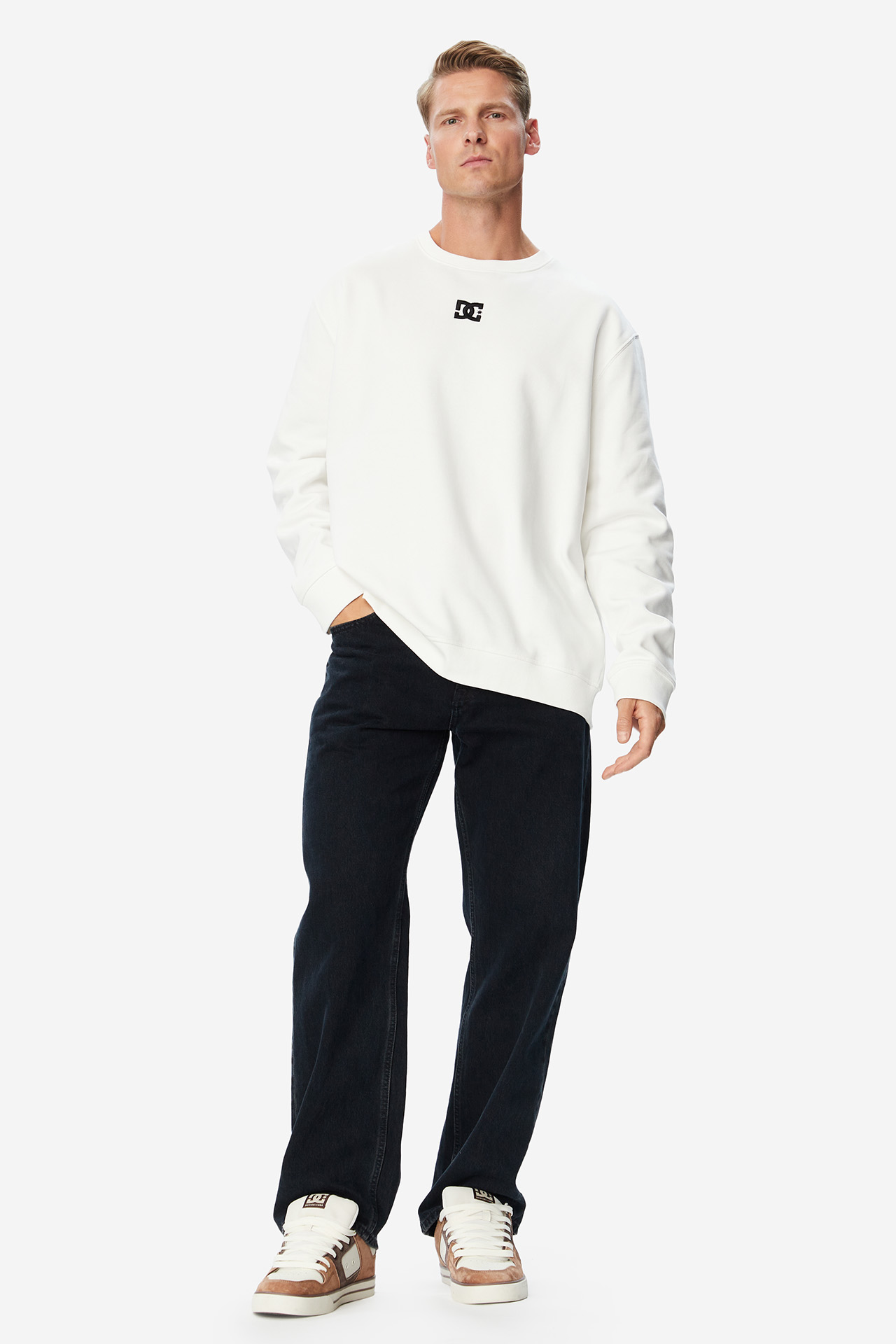 Bluza DC SHOES W226-DCMSS-1072-01X Kremowy
