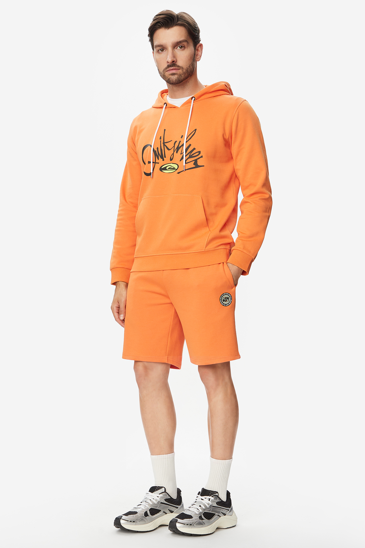 Spodenki QUIKSILVER W226-QSMSH-1040-07X Pomarańczowy