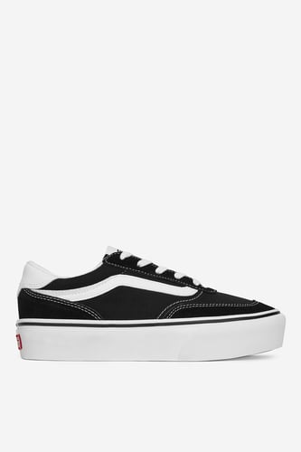 Plátěná obuv Vans C-BROOKLYN LS PLATFORM VN000DC4BA2 Černá