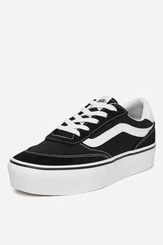 Plátěná obuv Vans C-BROOKLYN LS PLATFORM VN000DC4BA2 Černá