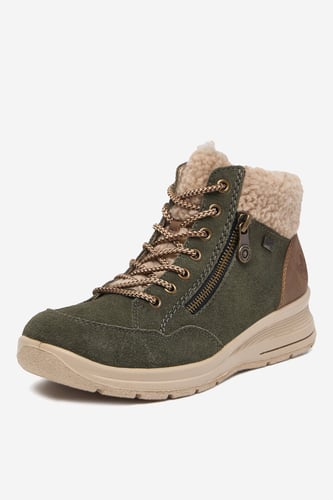 Semiš Rieker CEO-L7701-54 Temno zelena