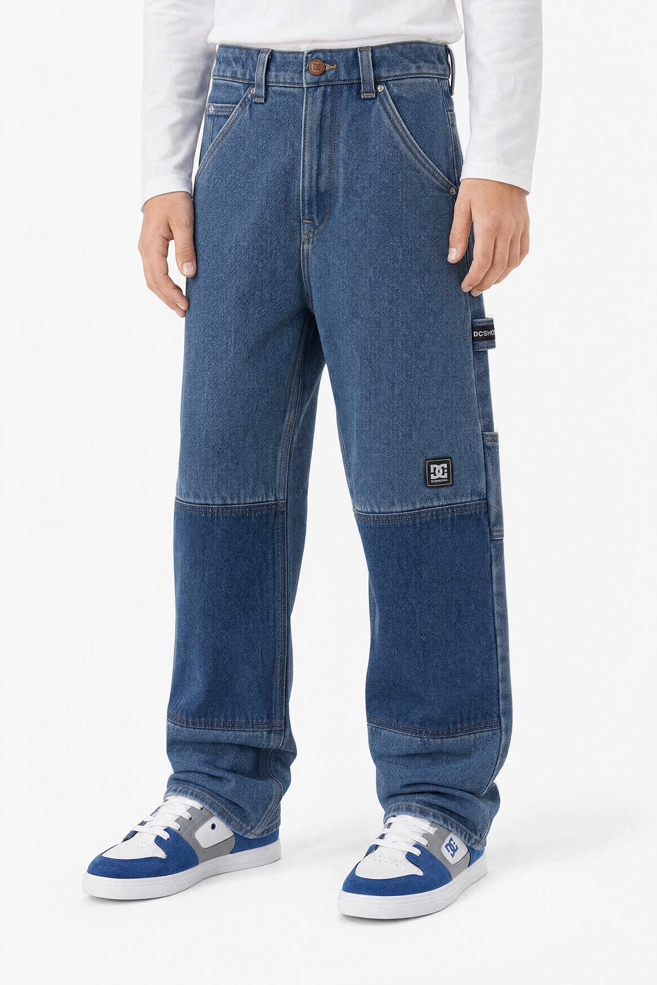 Spodnie jeansowe DC SHOES W226-DCBTR-1062-21D Niebieski