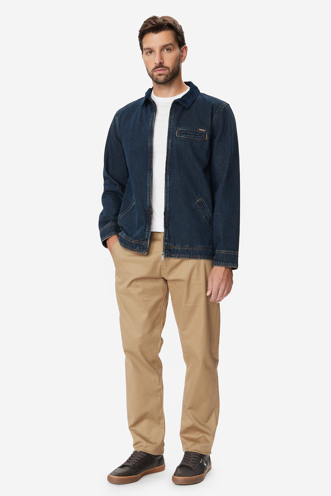 Kurtka Beverly Hills Polo Club W226-BHMJT-1141-19D Granatowy