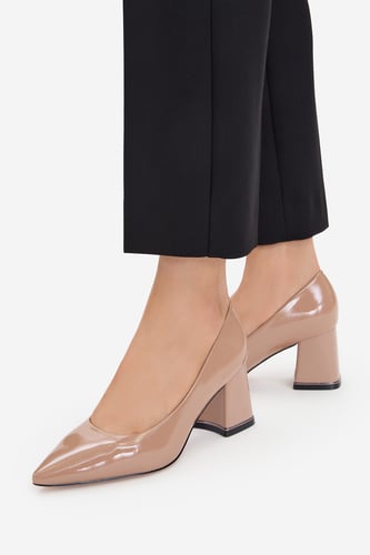Pantofi cu toc Jenny CEO-WFA3047-1 Bej