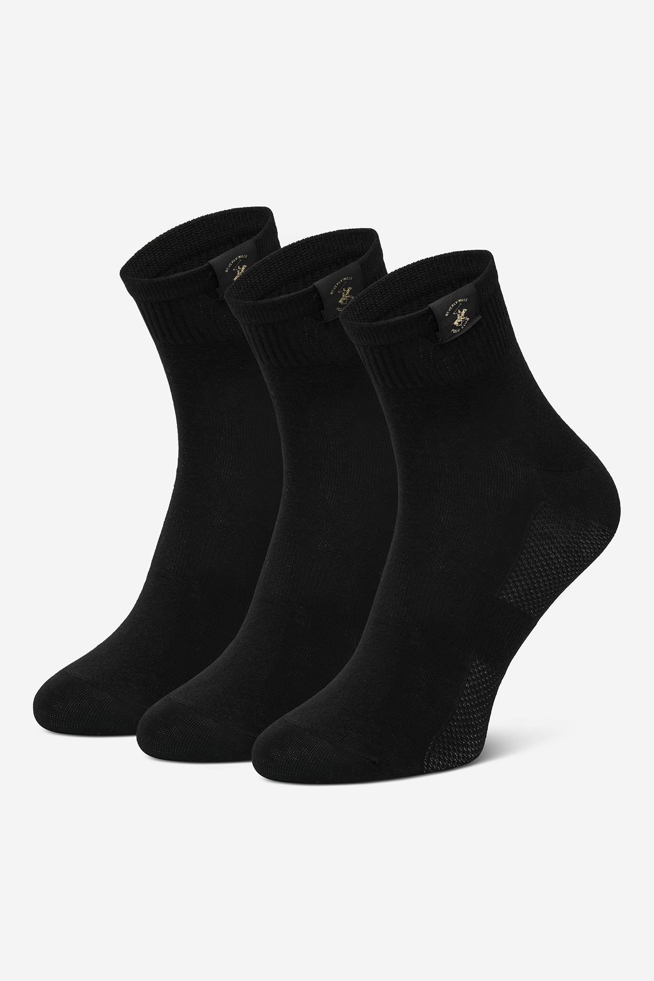 Skarpetki BEVERLY HILLS POLO CLUB WB_KR_BHPC_FRESH_Z_AW26 (3-PACK) Czarny