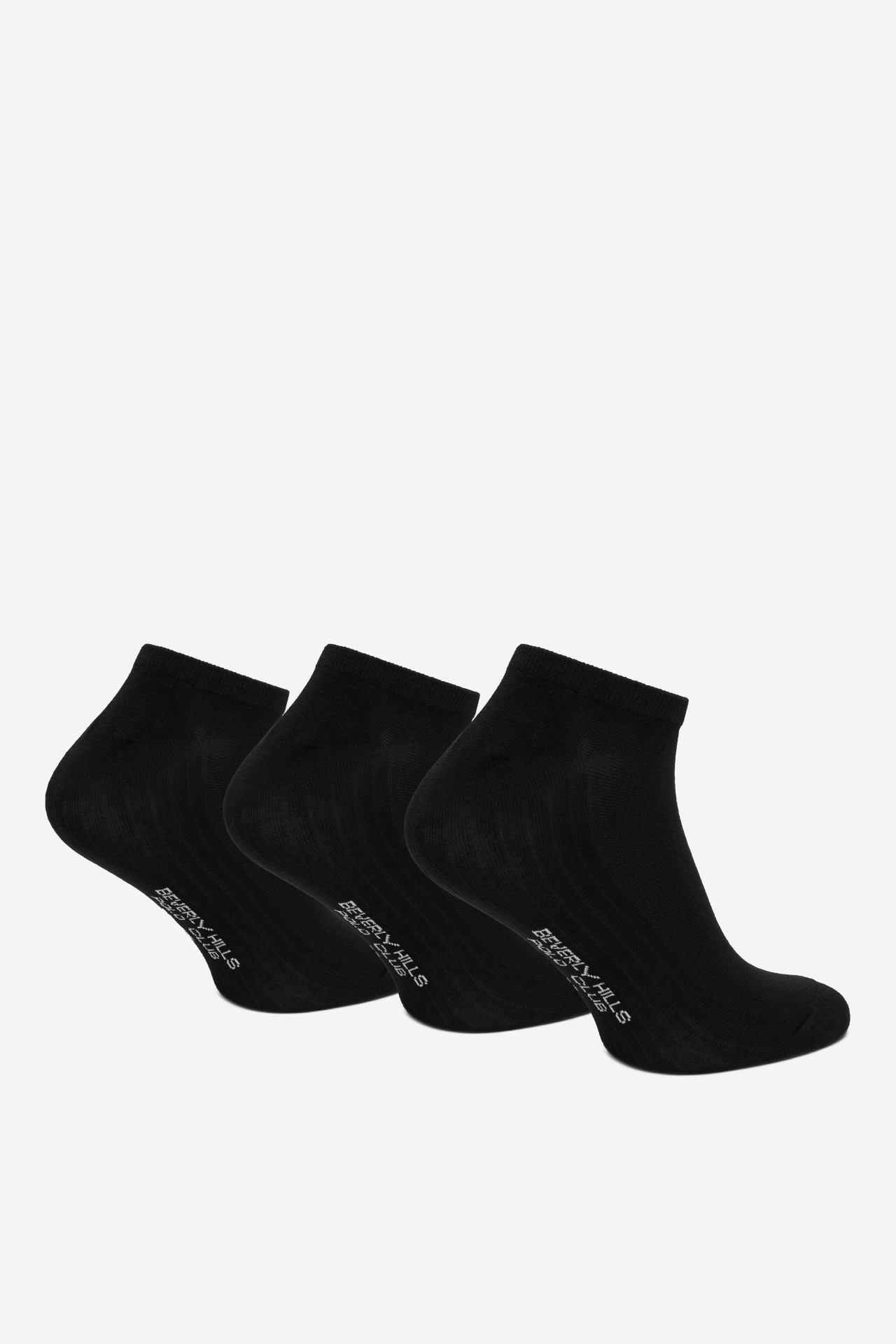Skarpetki BEVERLY HILLS POLO CLUB WB_KR_BHPC_BREATH_S_AW26_(3-PACK) Czarny