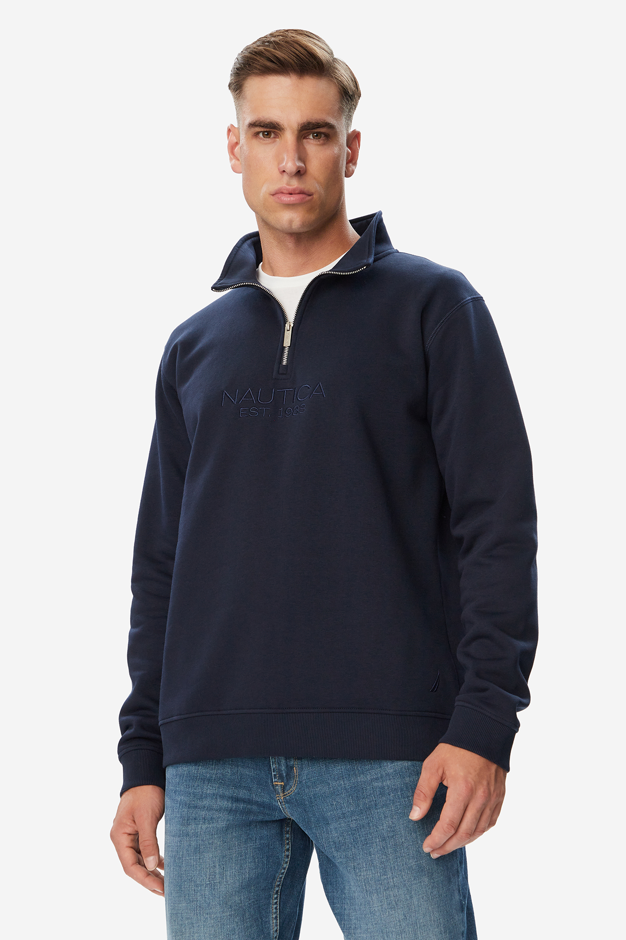Bluza NAUTICA W226-NAMSS-1129-19X Granatowy