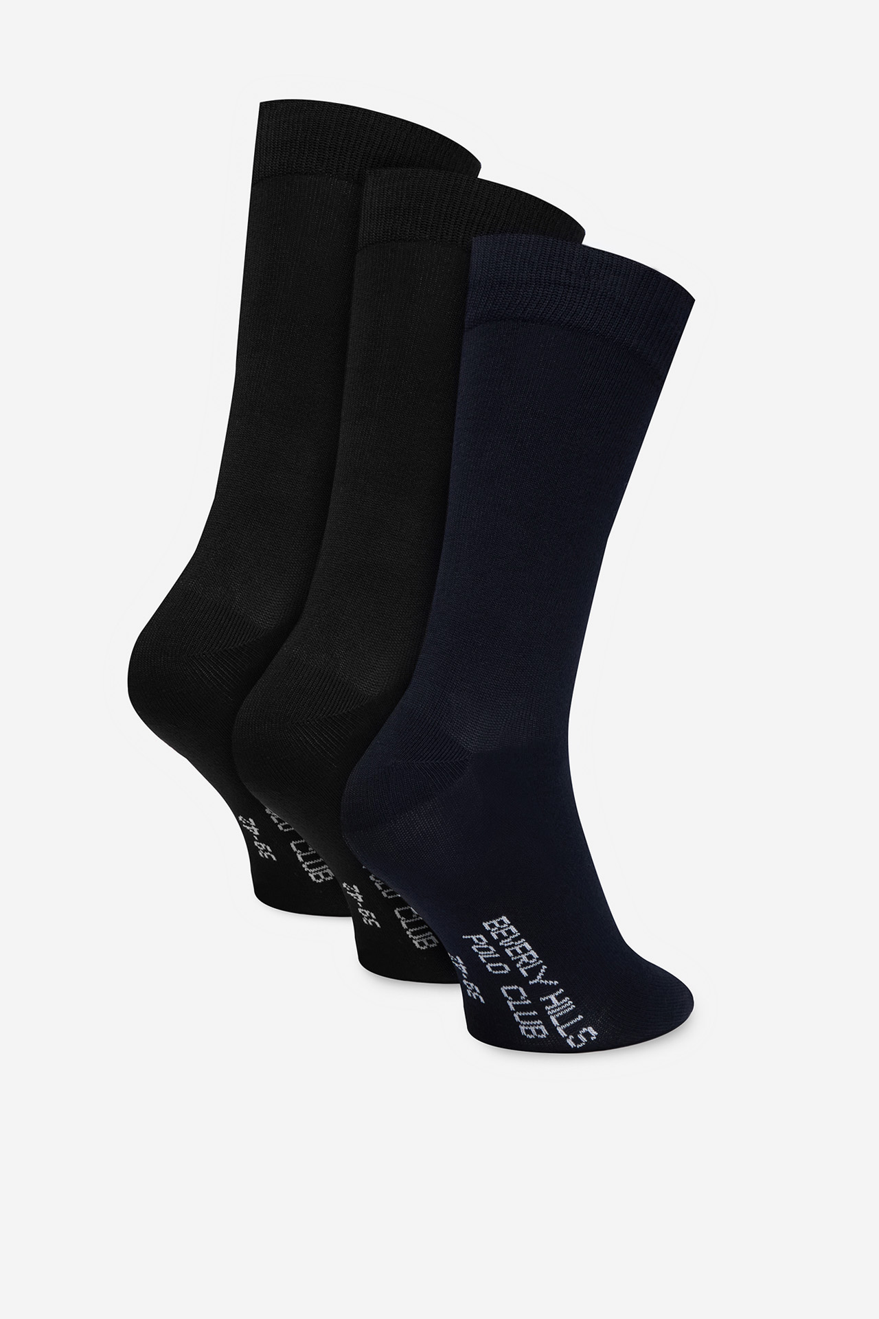 Skarpetki Beverly Hills Polo Club WB_KR_BHPC_002_W_AW26_(3-PACK) Czarny