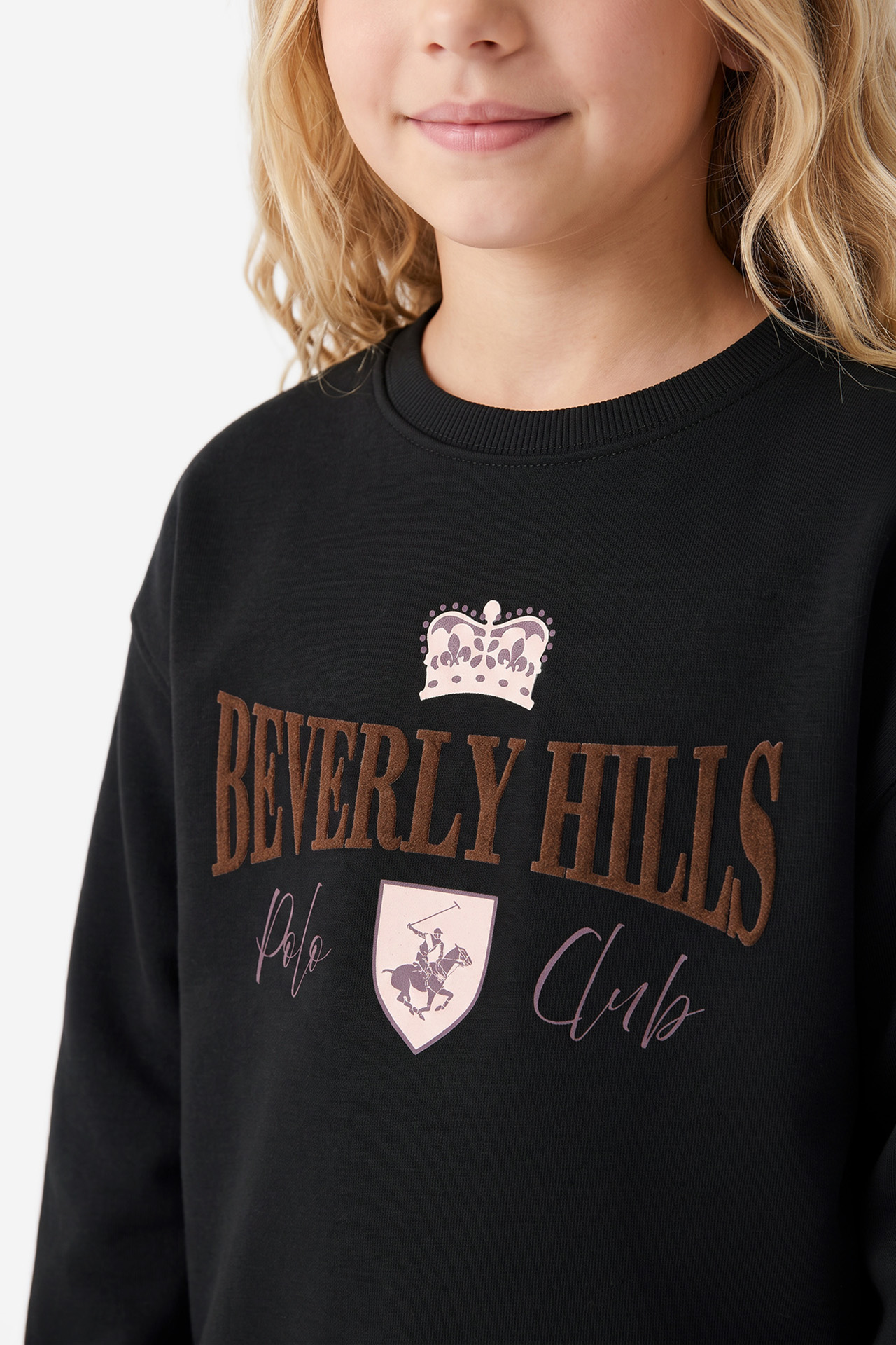 Bluza Beverly Hills Polo Club W226-BHGSS-1193-48X Czarny