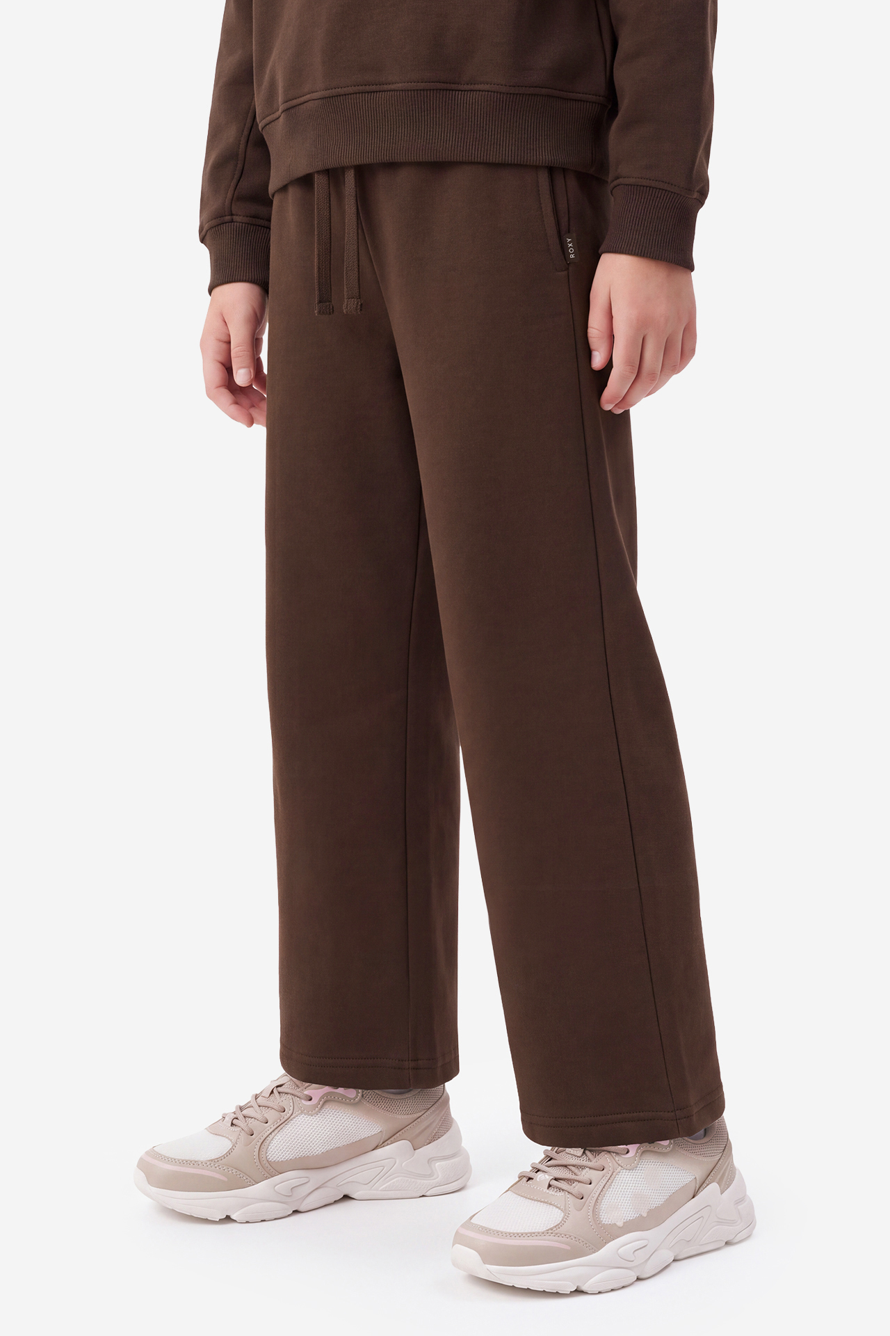 Spodnie ROXY W226-RXGSP-1075-37X Brązowy ciemny