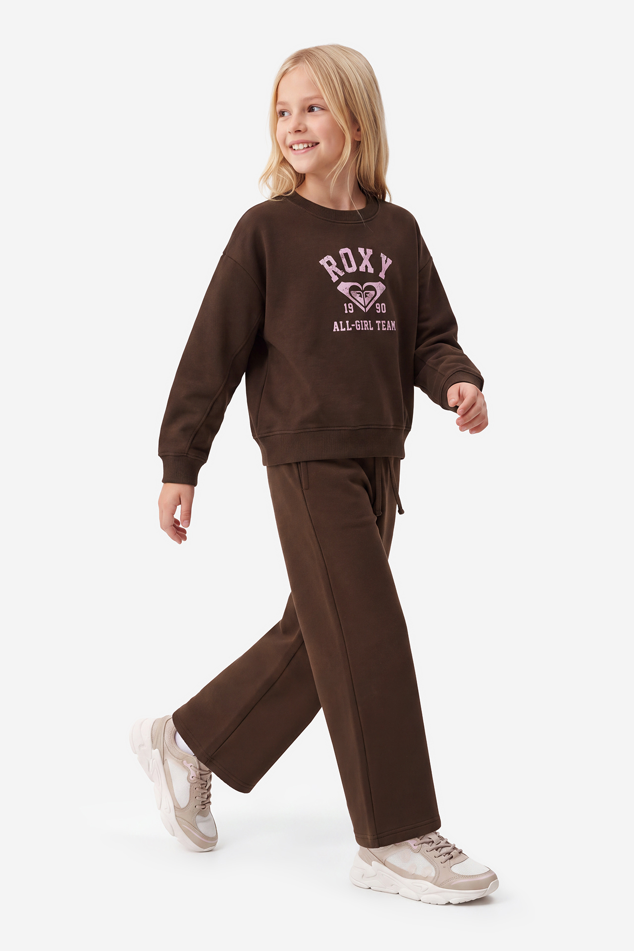 Spodnie ROXY W226-RXGSP-1075-37X Brązowy ciemny