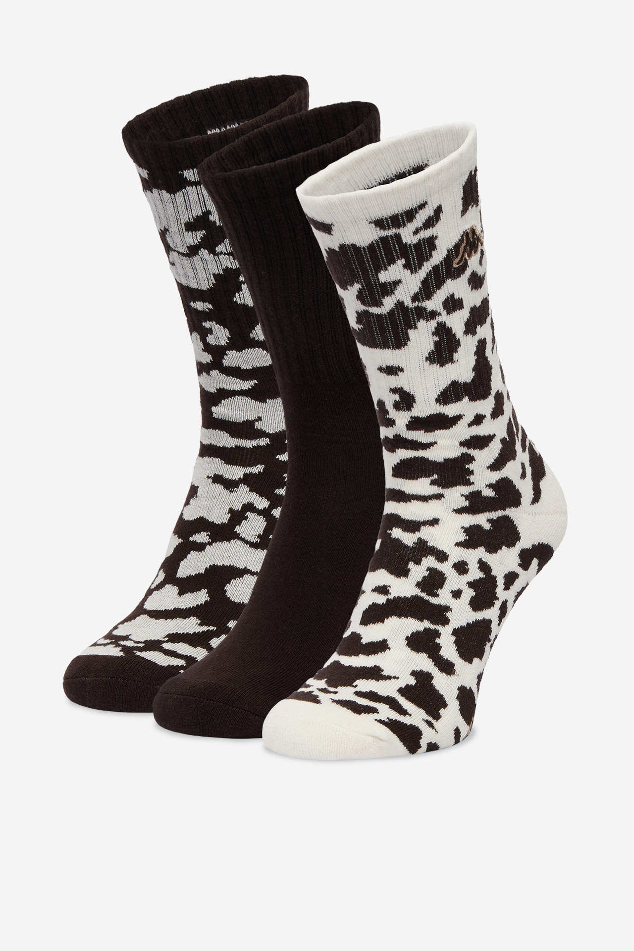 Skarpetki KAPPA WB_AS_KAPPA_007_W_AW26 (3 -PACK) Brązowy ciemny