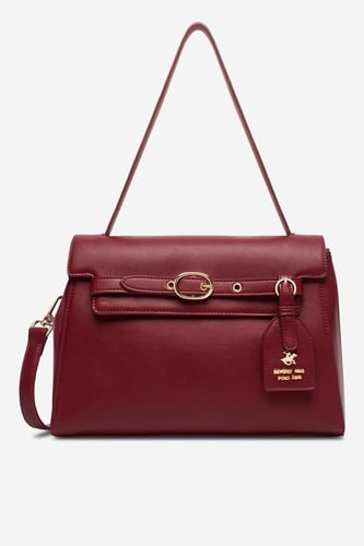Torbica BEVERLY HILLS POLO CLUB CEO-BHPC-C-011-10 Bordo rdeča