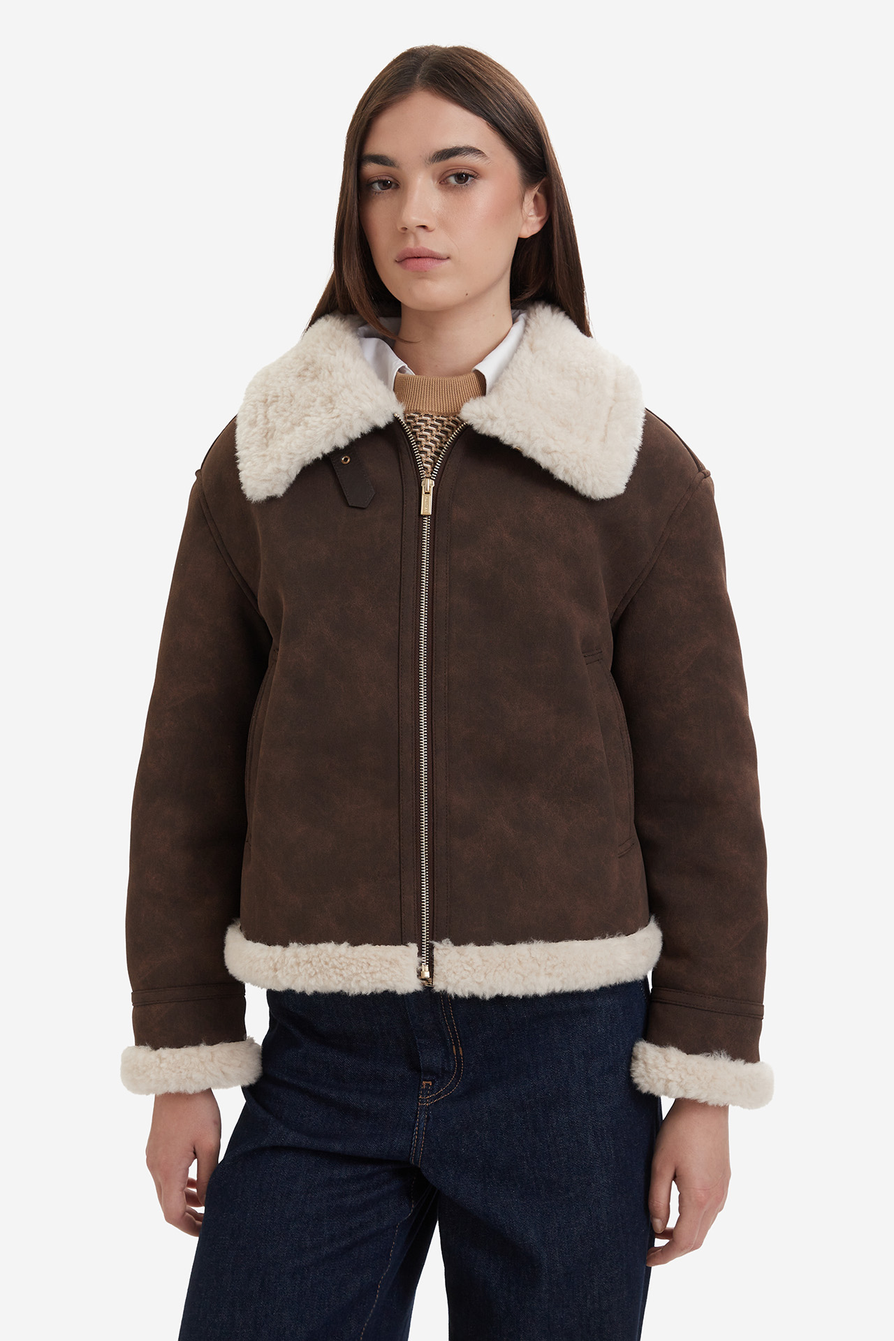 Kurtka HUNTER W226-HRLJT-1049-37X Brązowy ciemny