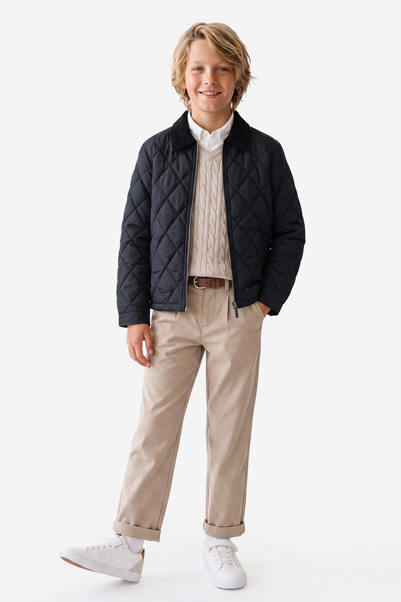 Kurtka Beverly Hills Polo Club W226-BHBJT-1174-19X Granatowy