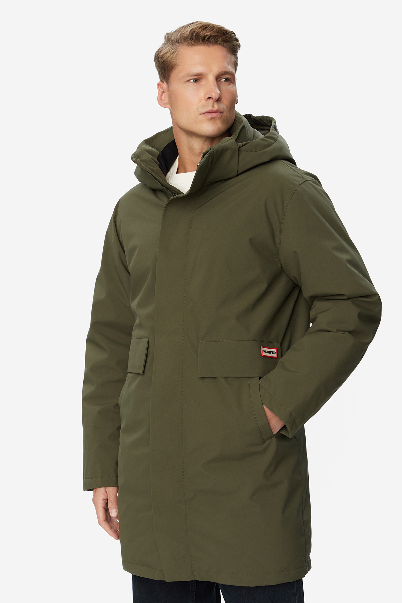 Kurtka HUNTER W226-HRMJT-1074-31X Zielony ciemny