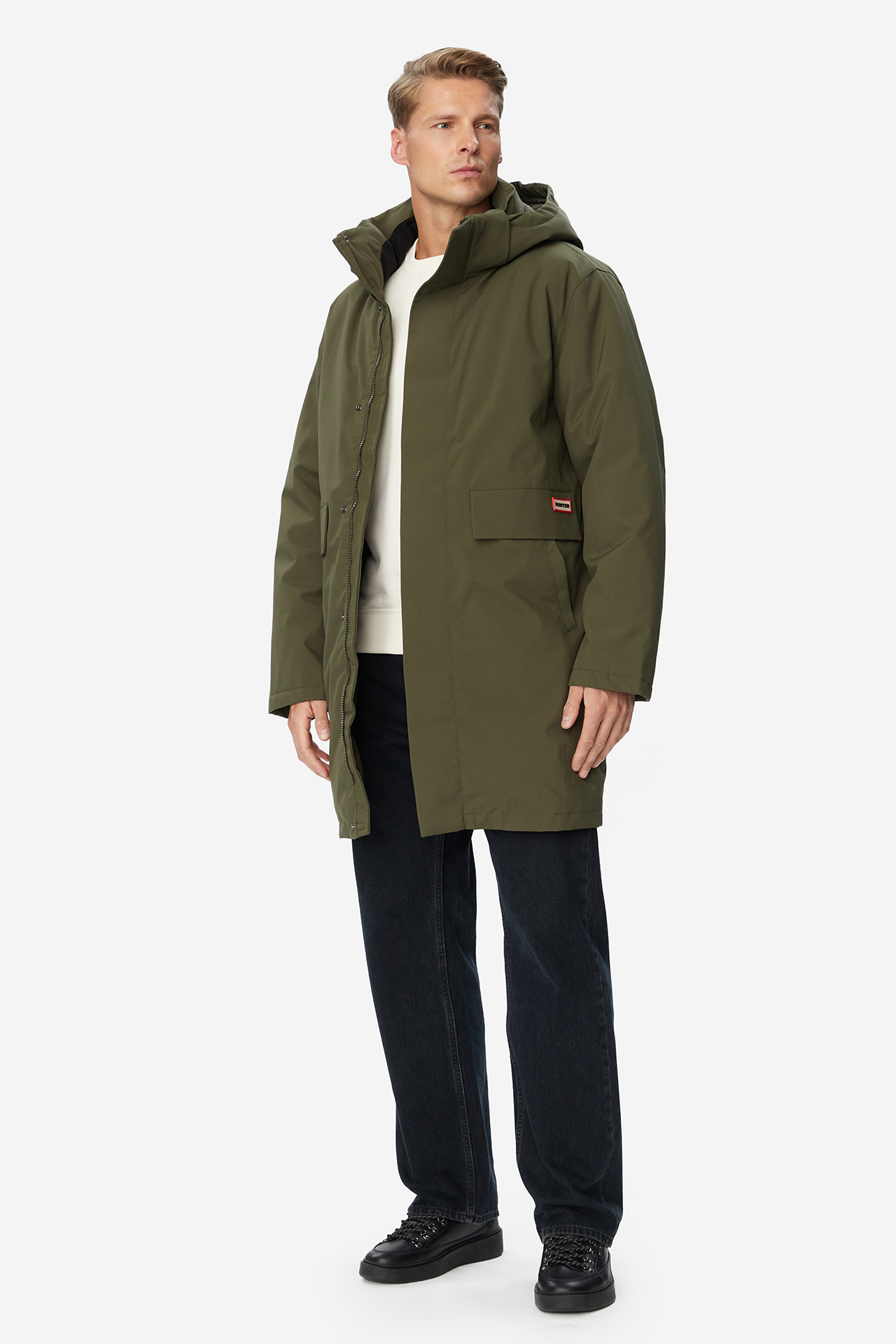 Kurtka HUNTER W226-HRMJT-1074-31X Zielony ciemny