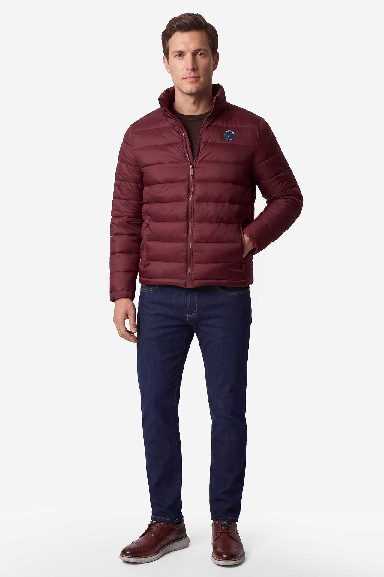 Kurtka Beverly Hills Polo Club W226-BHMJT-1199-10X Bordowy