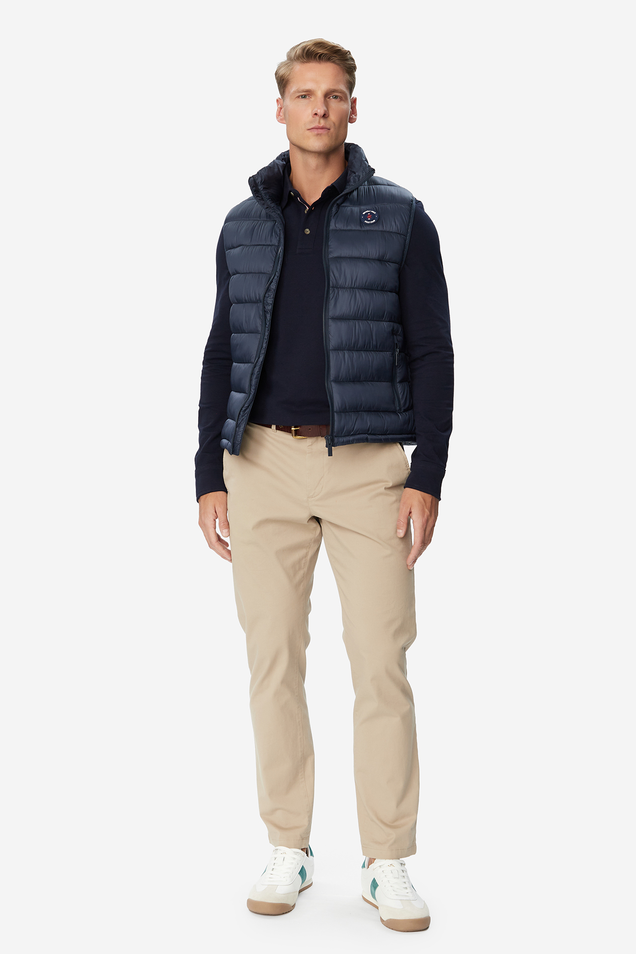 Kamizelka Beverly Hills Polo Club W226-BHMJT-1198-19X Granatowy