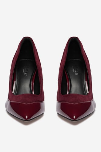 Lodičky NINE WEST CEO-CD26-009-1 Vínový