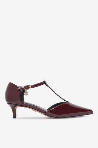 Lodičky NINE WEST CEO-CD25-123-2 Vínový