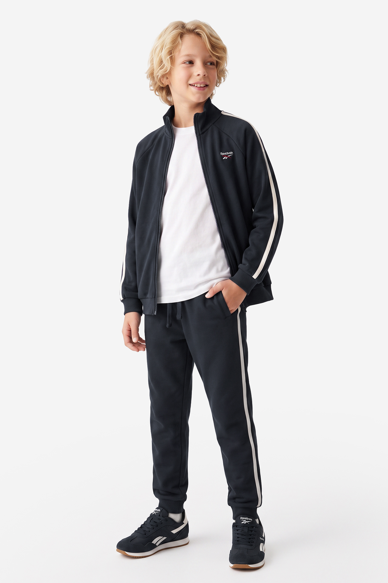 Bluza REEBOK W226-RBBSS-1079-19X Granatowy