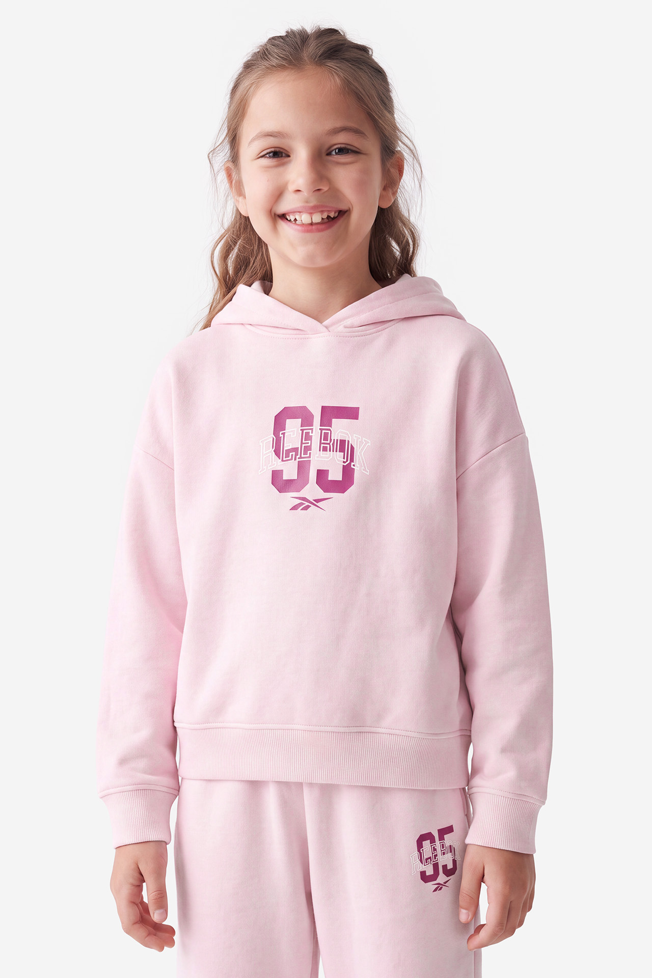 Bluza REEBOK W226-RBGSS-1081-11X Różowy jasny