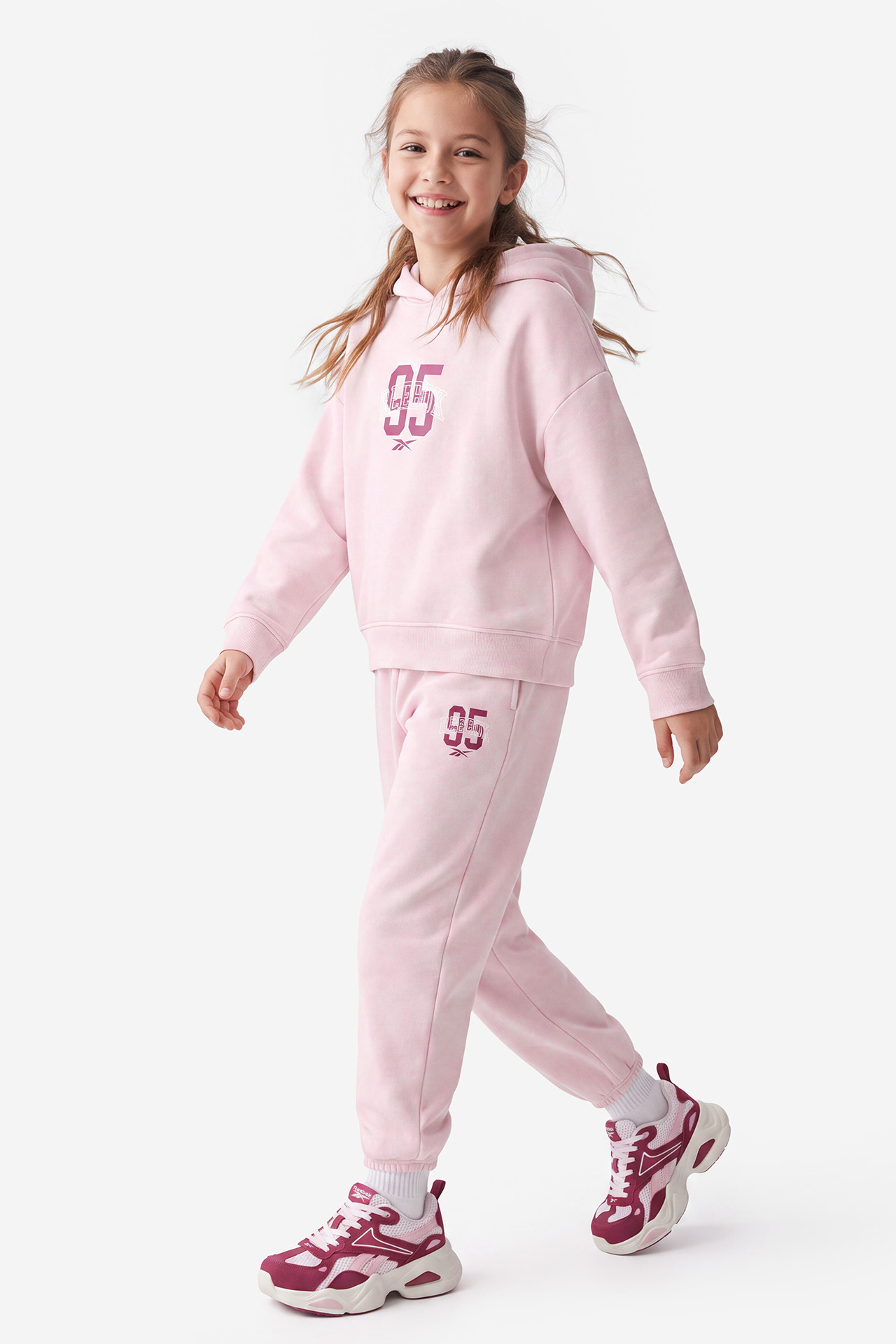 Bluza REEBOK W226-RBGSS-1081-11X Różowy jasny