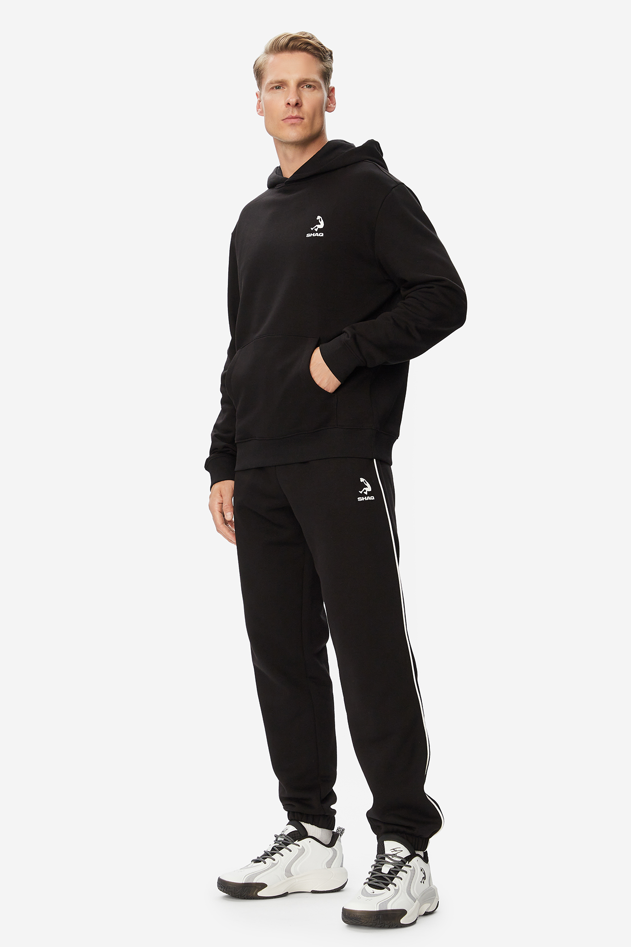 Spodnie SHAQ W226-SQMSP-1062-48X Czarny