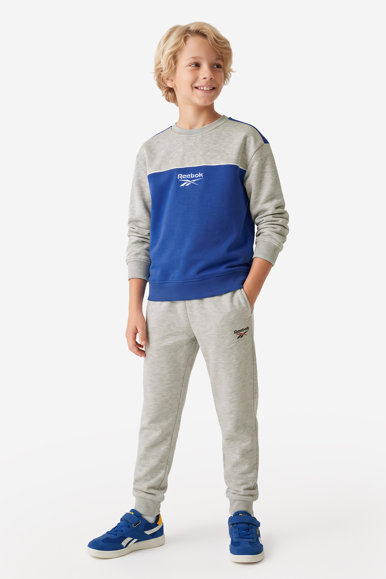 Bluza REEBOK W226-RBBSS-1088-20X Niebieski jasny