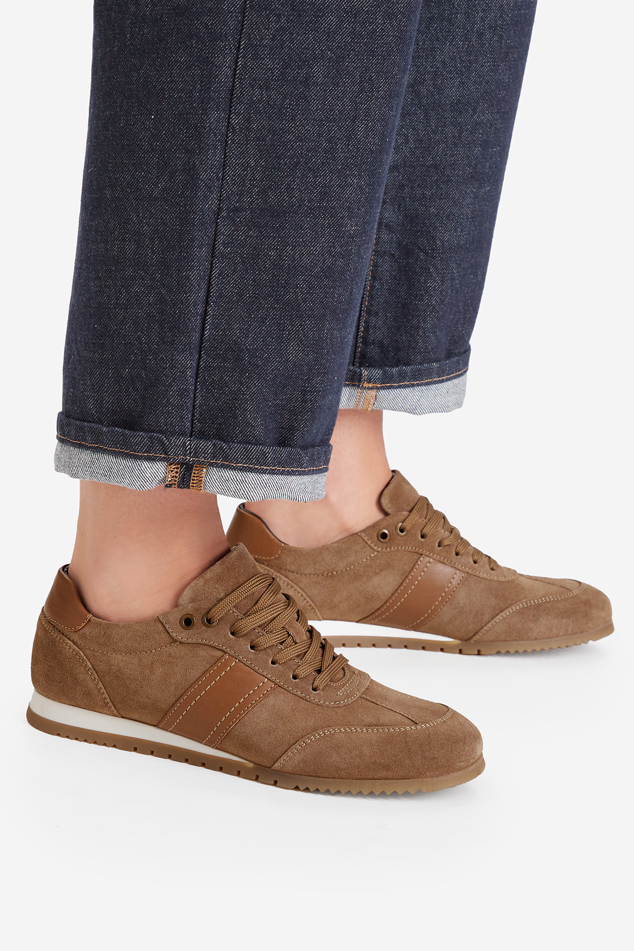 Sneakersy Světle hnědá