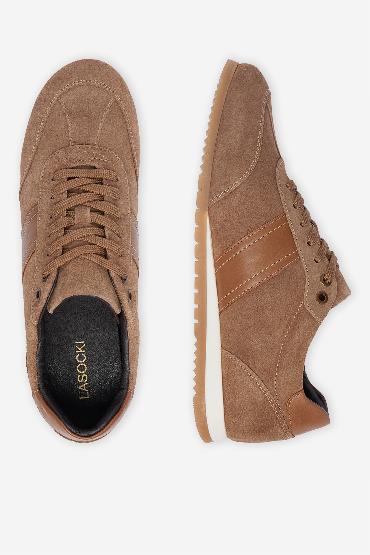 Sneakersy Světle hnědá