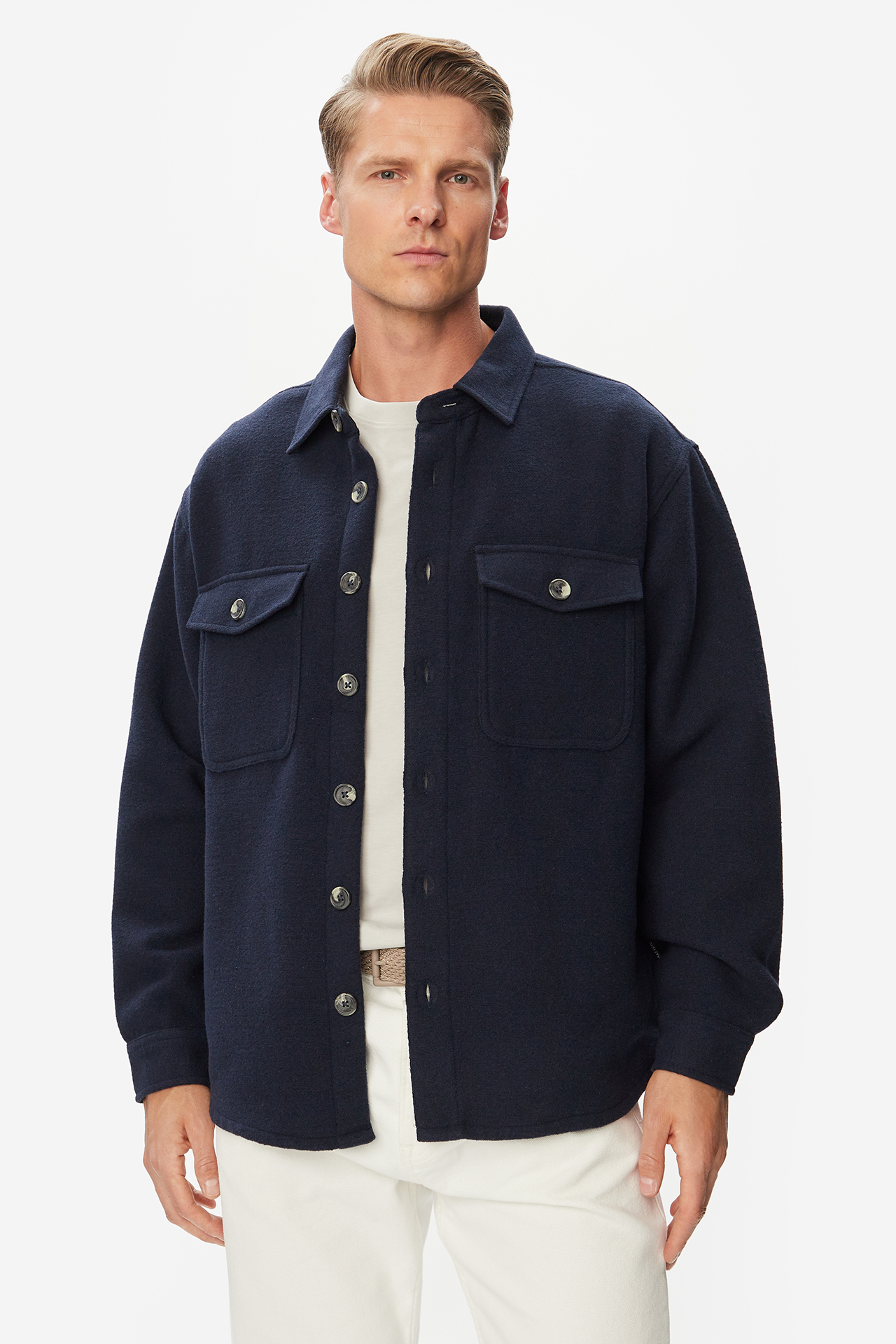 Bluza NAUTICA W226-NAMST-1131-19X Granatowy