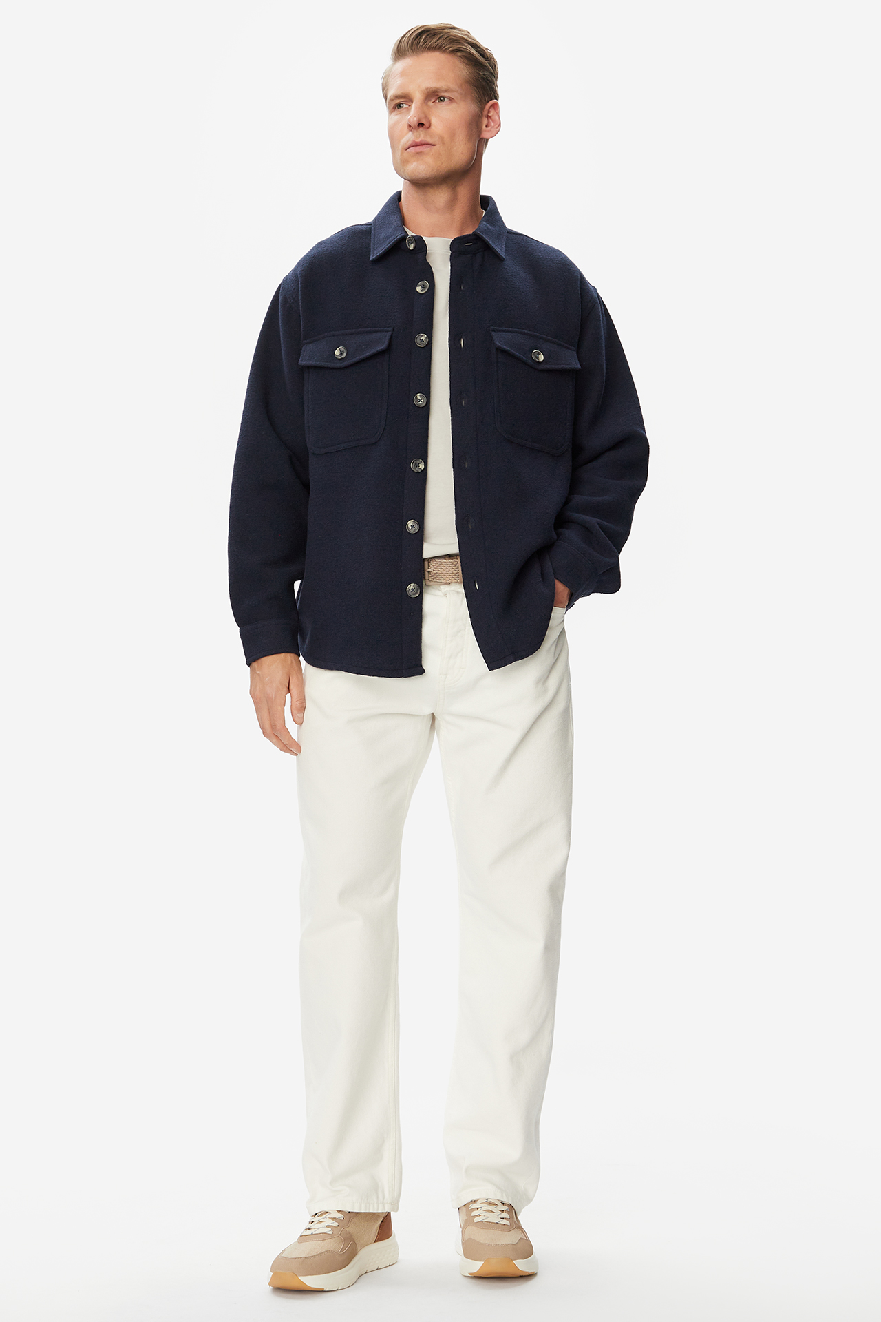 Bluza NAUTICA W226-NAMST-1131-19X Granatowy