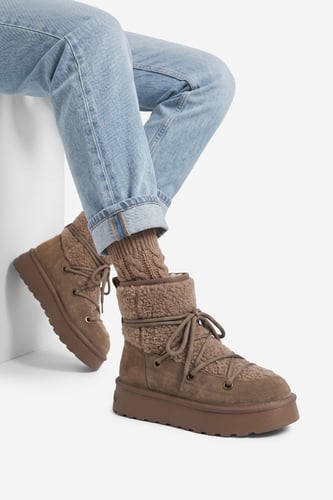 Ghete Badura EO-AMY-TS6286-01 Bej închis