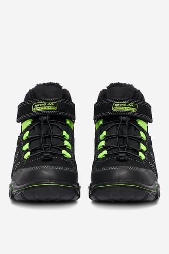Šněrovací vyšší obuv SPRANDI EARTH GEAR CEO-BP91-20027 Černá